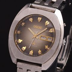 S26 オリエント ORIENT クロノエース CA 自動巻き グレー S26 オリエント ORIENT クロノエース CA 自動巻き グレー - メルカリ