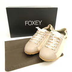 美品　FOXY ブラック ベルベット スニーカー　パール 2025年最新】Foxey スニーカーの人気アイテム - メルカリ