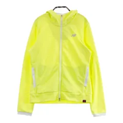 サイズ：1 NEW BALANCE GOLF ニューバランス  フード付 ジップジャケット  イエロー系 [240101501718] ゴルフウェア レディース ストスト