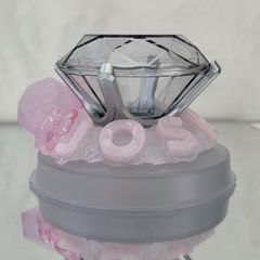 SEVENTEEN セブチ カラット棒 ホイップ デコ ジョシュア ダイヤ ピンク 蝶　carat棒　カラット棒デコ