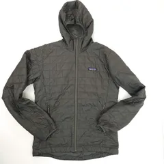 patagonia/パタゴニア ナノパフフーディー ライトグレー メンズS パタゴニア メンズ・ナノ・パフ・フーディ (カラー Seabird Grey