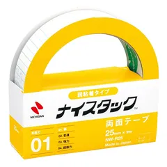 ニチバン 両面テープ ナイスタック 弱粘着タイプ 25mm×9m NW-R25のサムネイル