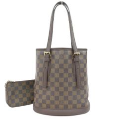 【本物保証】 超美品 ルイヴィトン LOUIS VUITTON ダミエ マレ N42240 ハンドバッグ バケツバッグ