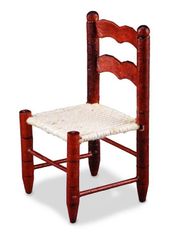 ミニチュア 【ロイターミニチュア】　スパニッシュチェア　RP1747-3 ドールハウス用