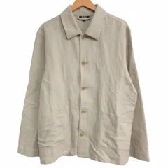 アーペーセー A.P.C. KERLOUAN’JACKET リネン シャツジャケット テーラードジャケット ベージュ Mサイズのサムネイル