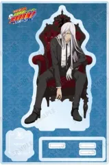 【中古】アクリルスタンド・アクリルパネル スペルビ・スクアーロ 描き下ろしイラスト 玉座ver. パーツ付きBIGアクリルスタンド 「家庭教師ヒットマンREBORN! POP UP SHOP vol.3 in AMNIBUS STORE」