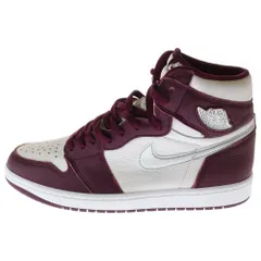 NIKE (ナイキ) AIR JORDAN 1 RETRO HIGH OG Bordeaux 555088-611 エアジョーダン1 レトロ ボルドー ハイカットスニーカー ボルドー/ホワイト US9.5/27.5cm