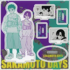 【中古】アクリルスタンド・アクリルパネル 勢羽夏生＆勢羽真冬 勢羽兄弟幼少期アクリルスタンドセット 「SAKAMOTO DAYS」
