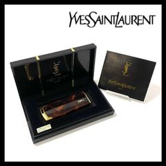 新品未使用】正規店購入品 付属品完備 YSL ガスライター ゴールド 