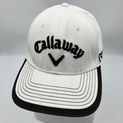 Callaway × NEW ERA キャロウェイ ニューエラ ゴルフ キャップ HEX Black Tour RAZR Odyssey 帽子 メンズ ホワイト 白 SG149-19