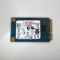 【中古動作品】SanDisk SSD mSATA 32GB SDSA4DH-032G ①のサムネイル