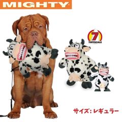 アングリーカウ [レギュラー] 犬用 ぬいぐるみ おもちゃ 音が鳴る スクイーカー Mighty マイティー [耐久度7]