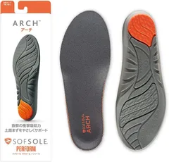 SOFSOLE(ソフソール) アーチ(衝撃吸収・土踏まずをサポート) クッションインソール 中敷き