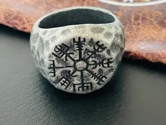 VIKING ルーンコンパス ビンテージ風リング