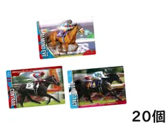 バンダイ(BANDAI) サラブレッドホースコレクション ツインウエハース 第2R 20個 BOX 食玩 賞味期限 2026/05