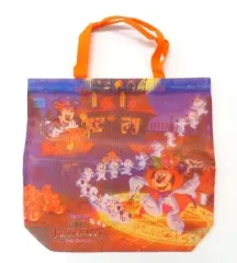 【中古】バッグ(キャラクター) ミッキー＆ミニー＆パンプキンミュオン メッシュトートバッグ 「ディズニー」 ディズニーストア限定