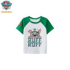 パウパトロール 夏大人気新作 超可愛い (Paw Patrol) 子供服 半袖Tシャツ トップス バイカラー 通学着 通園着