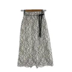 Tokko closet トッコクローゼット スカート コットン ホワイト レディース XS M【古着】【中古】【送料無料】