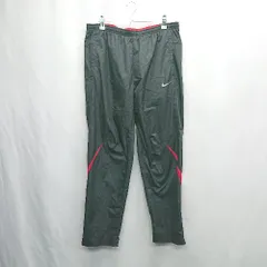 ◇ ⊂ NIKE ナイキ ウエストゴム ナイロンパンツ サイズL ブラック レディース E  【1503060006368】