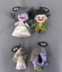 USJ バイオハザード ヴィレッジ ぬいぐるみ キーチェーン 4種セット