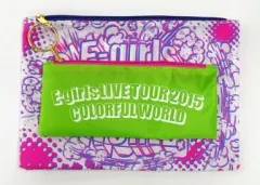 【中古】バッグ(女性) E-girls ポーチセット 「E-girls LIVE TOUR 2015 “COLORFUL WORLD”」