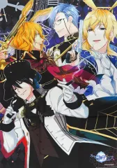 【中古】雑貨 [単品] ブラッド＝デュプレ＆エリオット＝マーチ＆ルイス＝キャロル＆クイン＝シルバー B2マルチクロス 「Switchソフト スペードの国のアリス ～Wonderful White World～ アニメイト限定セット」 同梱特典