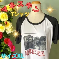 マネスキン　ライブTシャツ Lサイズ ブラック マネスキン Tシャツ MANESKIN LIVE FACES 黒 正規品,バンドT