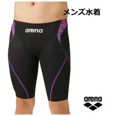 競泳水着 FINA公認 男性用 水着 アリーナ レーシングスパッツ ハーフレッグ AS4FRC24M