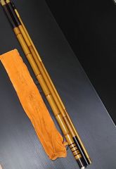 徳舟斉　山女魚竿　４５　替穂先付　渓流　和竿　竹竿（０２）