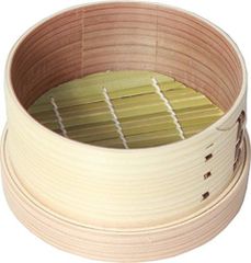 【大人気】竹の精(Takenosei) 和セイロ 15cm 本体 竹ス付 19012B