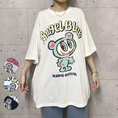 ANGEL BLUE (エンジェルブルー) ビッグTee Tシャツ レディース 半袖 プレゼント ギフト