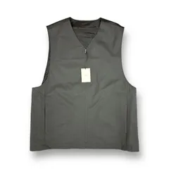 定価63800円 stein WOOL GABARDINE COMBINATION VEST ウールギャバジン コンビネーション ベスト シュタイン ST.504 チャコール系のサムネイル