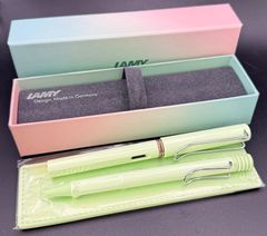 LAMY 万年筆 Safari ボールペンセット ミントグリーン 2019 猫のペン屋のサムネイル