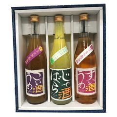 ★梅酒 正規特約限定流通商品 和歌山県<br>株式会社吉村秀雄商店★じゃばら酒別仕立て＆こいうめ酒＆すぃうめ酒　3本化粧箱付　 720ml ＜数量限定＞限定リキュール