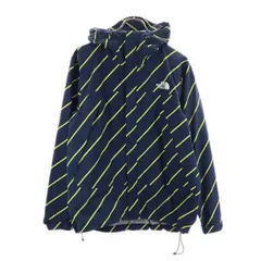 ノースフェイス ボーダー柄 マウンテンパーカー 紺×黄 THE NORTH FACE メンズ 【中古】  【230108】