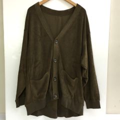 未使用品 佐藤健 ABYTS ABYTS-055 サイズ3 ルームウェア カーディガン Vネック 厚手 コットン ※タグ付き