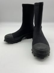 【お値引き交渉大歓迎】未使用 CAMPER LAB カンペールラボ 36 ブラック コットンストレッチブーツ