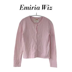 【美品】Emiria Wiz エミリアウィズ カーディガン ピンク 春 F レディースのサムネイル