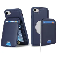 【特価商品】Ｈａｖａｙａ アイホン8ケース iphone se3 iPhone SE ケース MagSafe 対応 第3世代 第2世代 iphone8 ケース iphone7ケース マグセーフ 耐衝撃 レザー magsafe カードケース収納 分離式 ワイヤレ