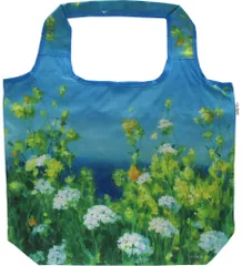 クーラーエコバッグ ダンフイ ナイ「ゴールデンアワー」 ゆうパケット 折り畳み マイバッグ コンパクト 花柄 かわいい ショッピングバッグ 保冷バッグ Lサイズ