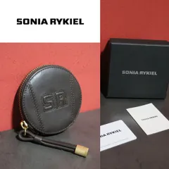 【箱付き / 美品】SONIA RYKIEL サークル ジップ コインケース