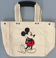 【中古】バッグ ミッキーマウス(ベージュ) クラシックデザイントートバッグ(小) 「ディズニー」 東京ディズニーリゾート限定