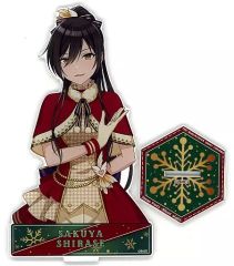 [중고] 아크릴 스탠드 아크릴 패널 시라세 사키야(Silent night ver.) 공식 아크릴 스탠드 [THE IDOLM@STER SHINY COLORS Xmas Party -Silent night-]