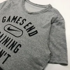 NIKE 半袖Tシャツ トレーニング グレー メンズM
