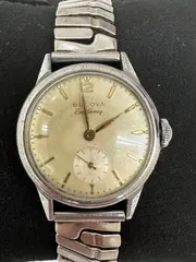 BULOVA 手巻き時計 稼動品 保管品　S-0.1-0.2
