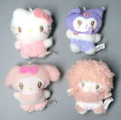 【中古】キーホルダー 全4種セット 「サンリオキャラクターズ ぬいぐるみボールチェーン3」