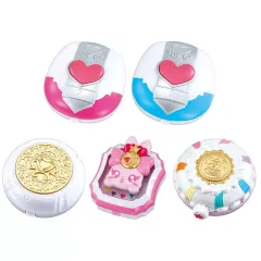 【中古】おもちゃ 全5種セット 「プリキュアオールスターズ コンパクトミラーコレクションSP3」