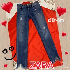 ZARA✨レディースジーンズ❤️ダメージ加工