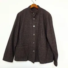 #wnc レリアン Leilian アンサンブル 13+ 焦げ茶 ジャケット ベスト ハイネック ツーピース 大きいサイズ レディース [893603]