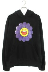 ムラカミタカシ Morado Flower Hoodie フラワープリントプルオーバー